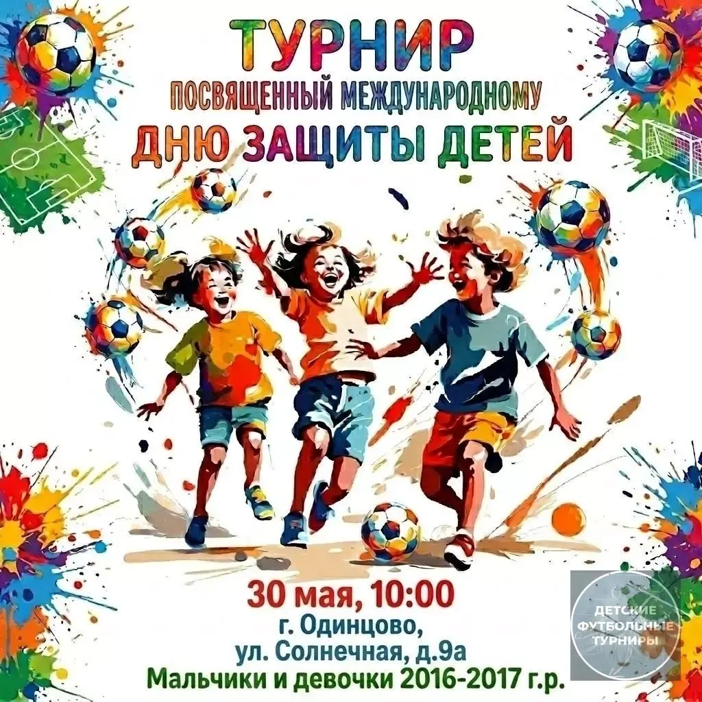 Турнир по футболу посвященный «Международному Дню защиты детей» 2026
