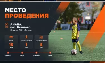 Всероссийский турнир по футболу, среди детей 2016 — 2019 г.